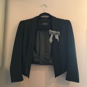 River Island Cropped dinner Jacket Blazer